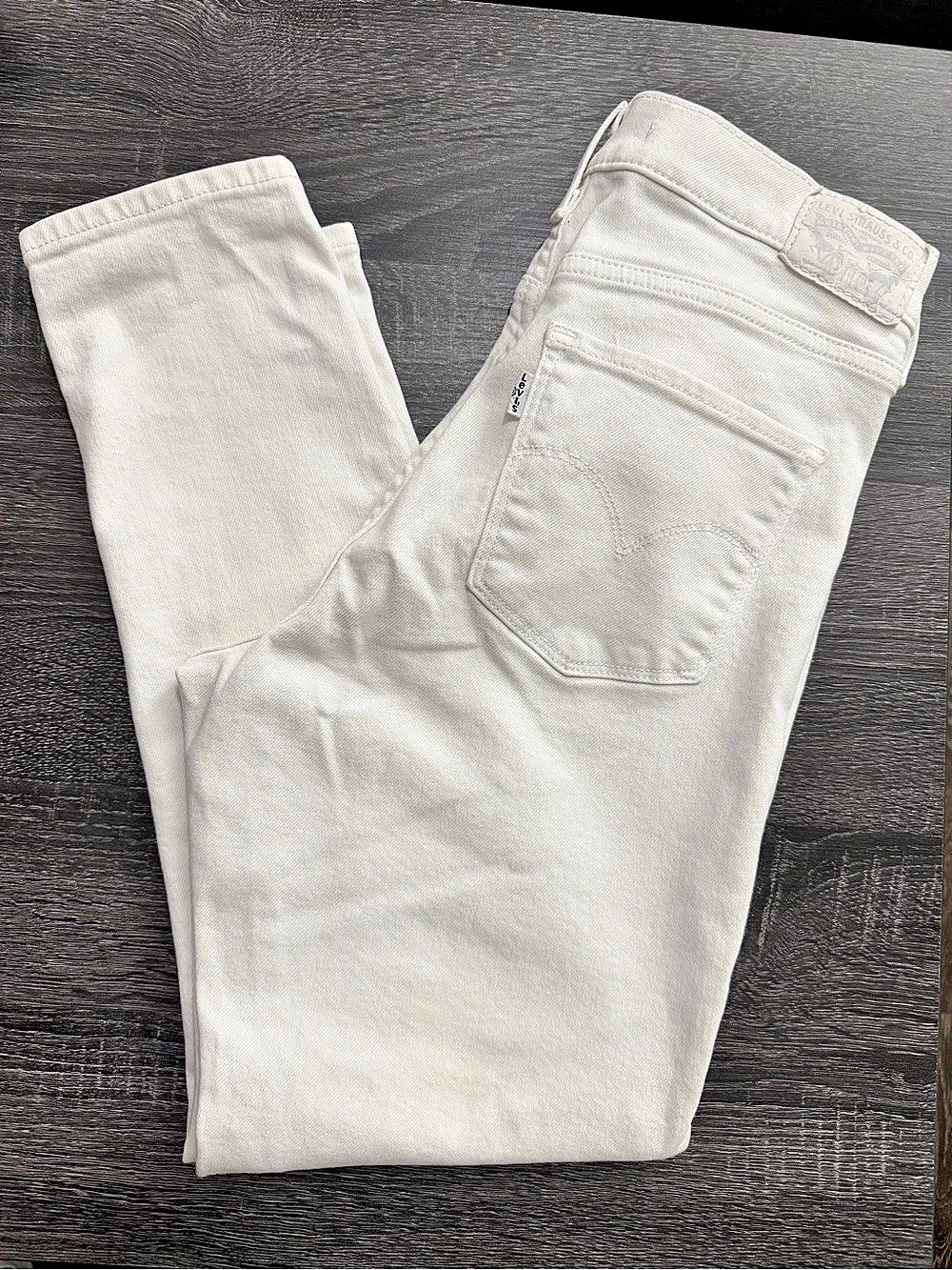 Levi's 311 Shaping Skinny White Skinny Jeans Waist 30